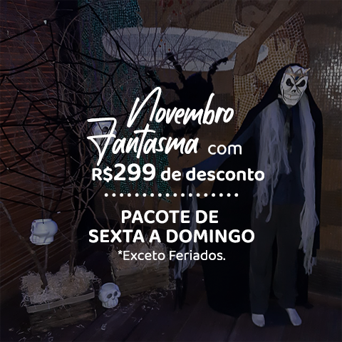 Novembro Fantasma com Check-in antecipado